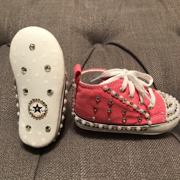 Hand Embellished Converse - Picture 2 of 3